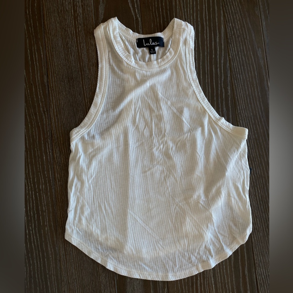 Racerback tank top
